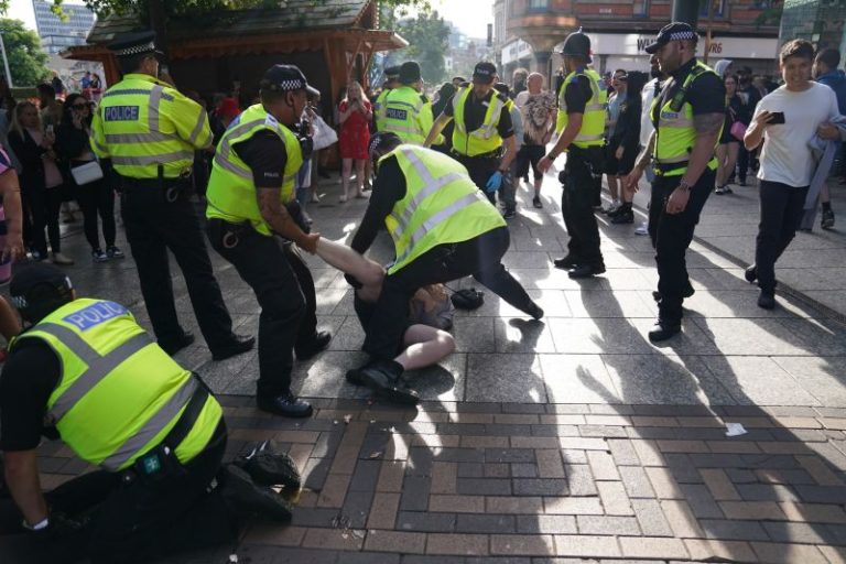 No need for army, UK government says, as it faces worst disorder in years