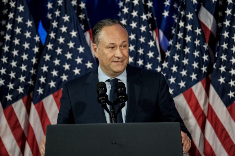 Emhoff concedes affair during previous marriage