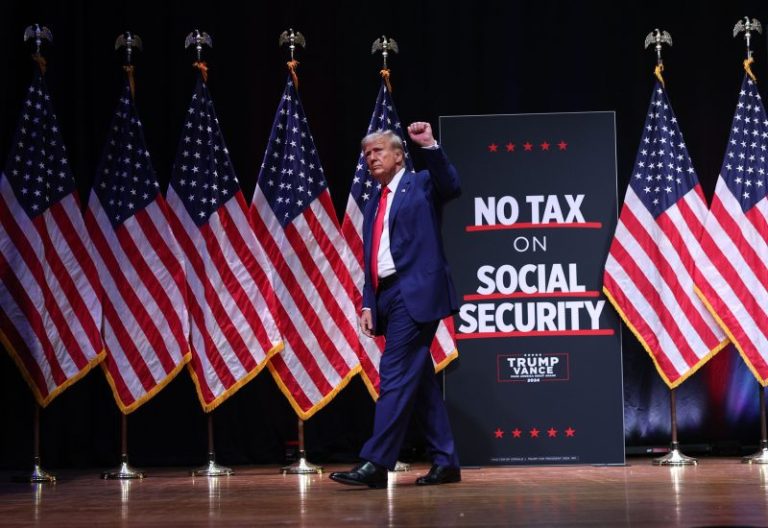 Trump, in North Carolina speech, signals openness to expanding tariff plans