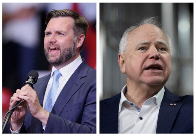 Americans’ first impressions of Walz are positive, negative for Vance