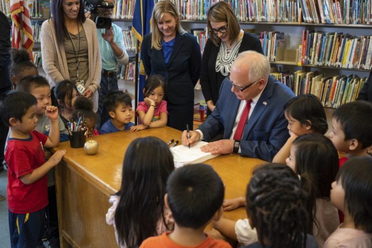 Walz moved Minn. schools to the left, opposing vouchers while increasing funding