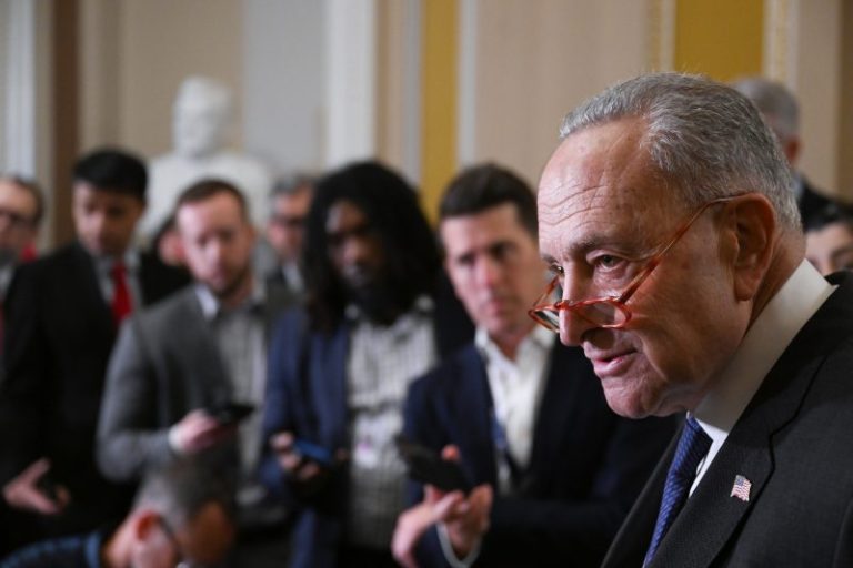 Trump falsely calls Schumer a ‘proud member of Hamas’