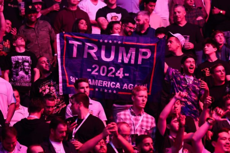 Trump campaign courts younger men to make up losses with women voters
