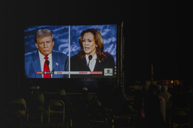 Harris significantly outspending Trump on television, digital ads