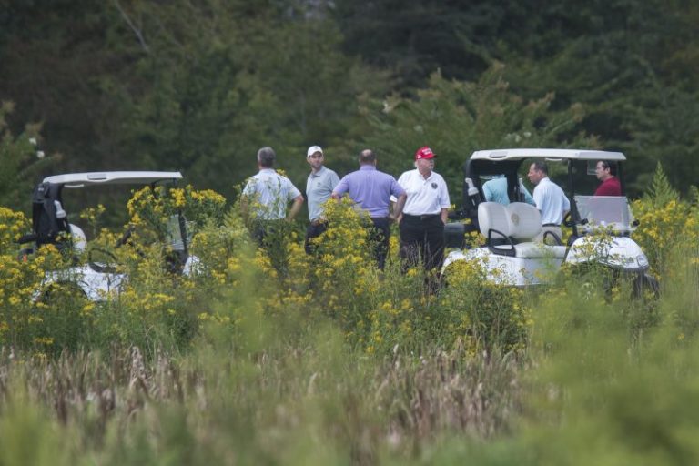 Trump’s golf outings have long concerned Secret Service