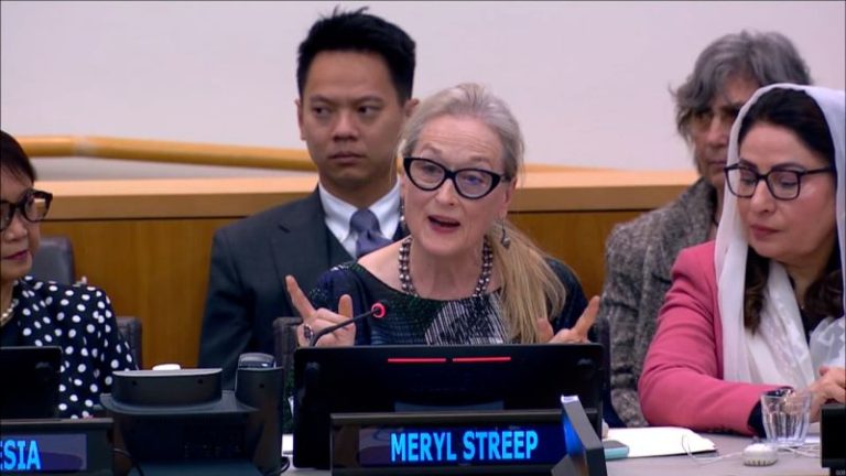 Meryl Streep takes on the Taliban with a story about cats, squirrels and birds