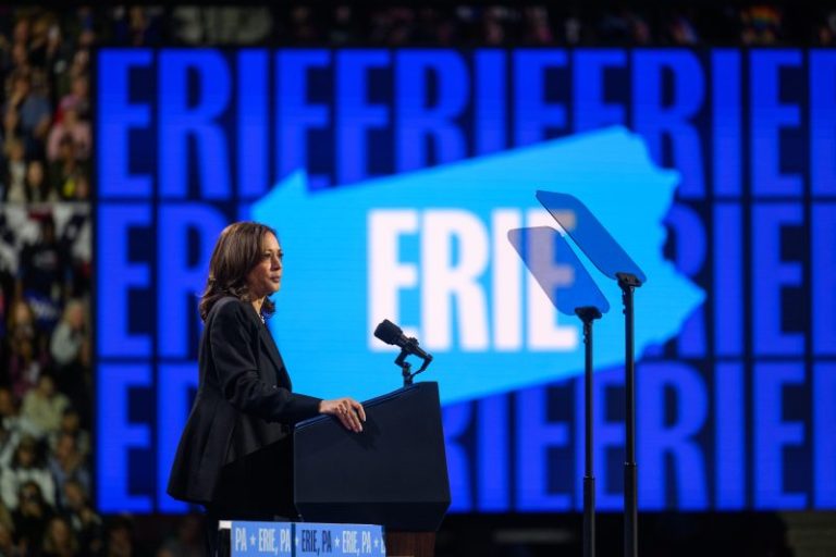 Harris slams Trump as ‘unhinged’ as they trade attacks in Pennsylvania