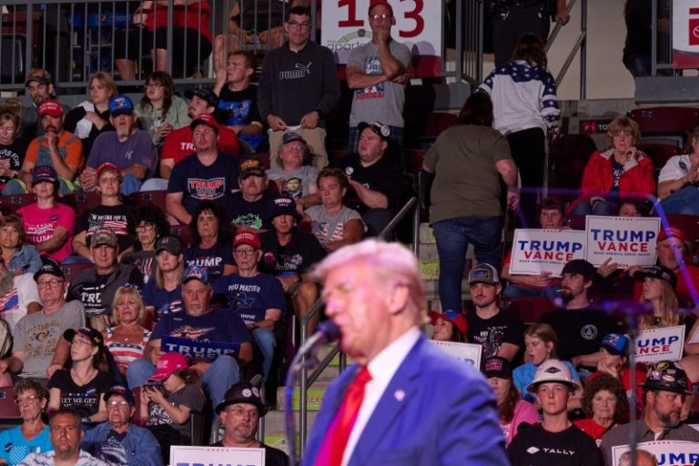 The real reasons people leave Donald Trump’s rallies early